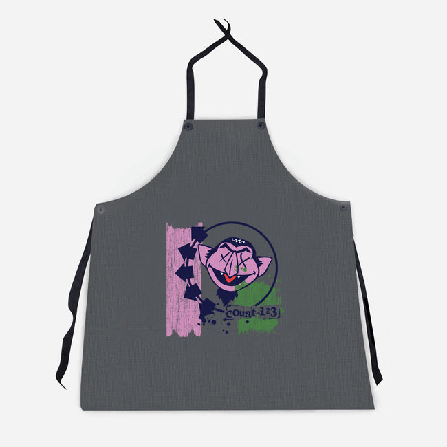 Count-123-unisex kitchen apron-dalethesk8er