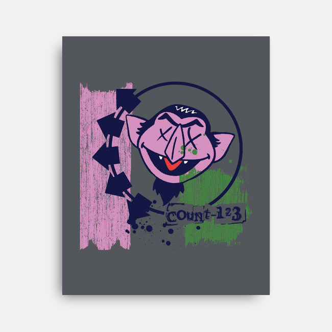 Count-123-none stretched canvas-dalethesk8er