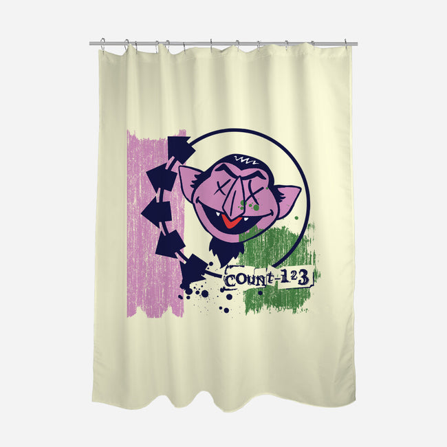 Count-123-none polyester shower curtain-dalethesk8er