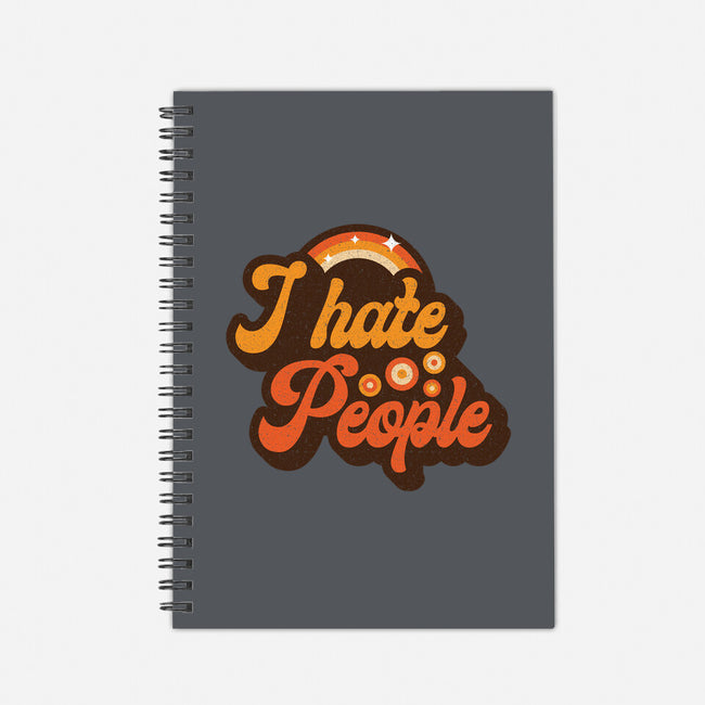 Hate People-none dot grid notebook-retrodivision