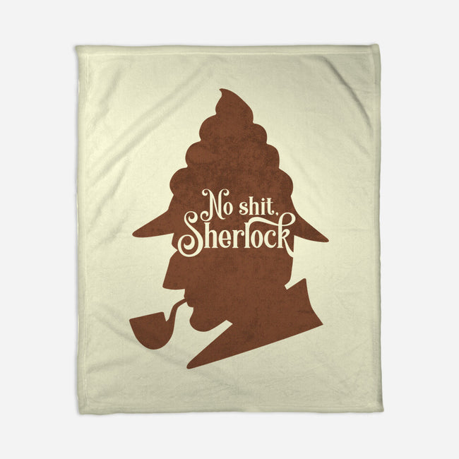 No Sherlock-none fleece blanket-hbdesign