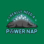 Power Nap-womens fitted tee-LooneyCartoony