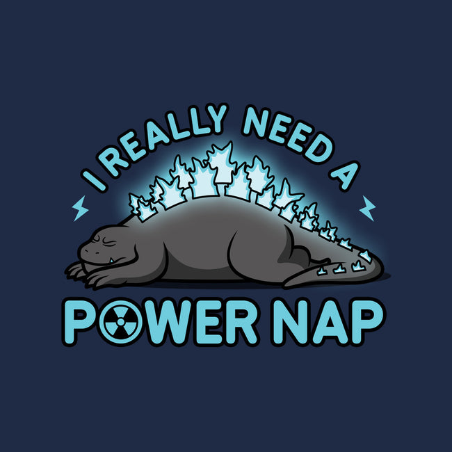 Power Nap-womens fitted tee-LooneyCartoony