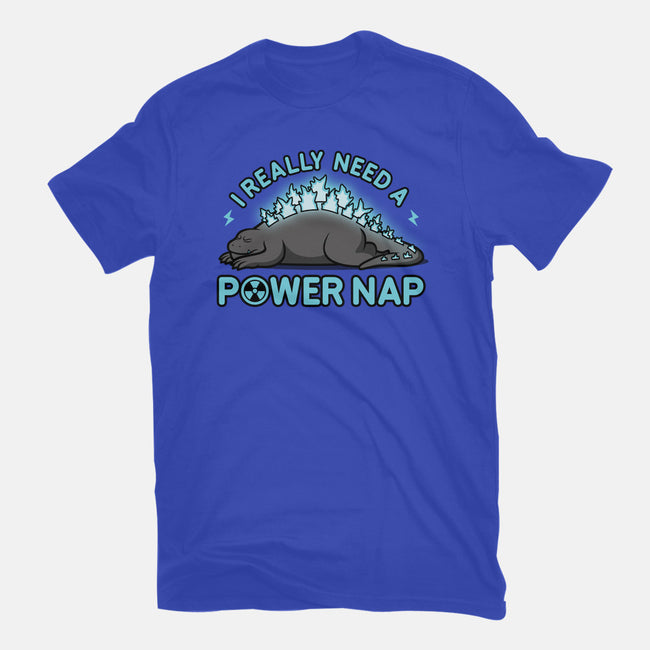 Power Nap-mens basic tee-LooneyCartoony