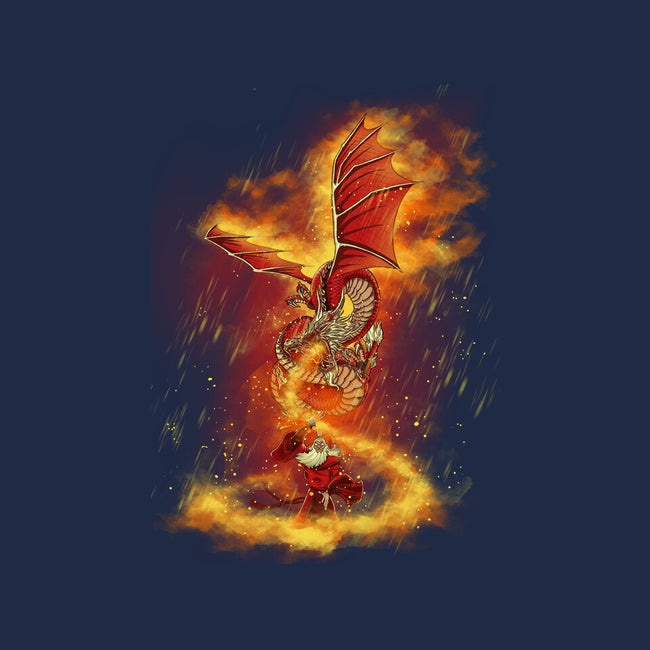 The Flame Ravager-none polyester shower curtain-Ionfox