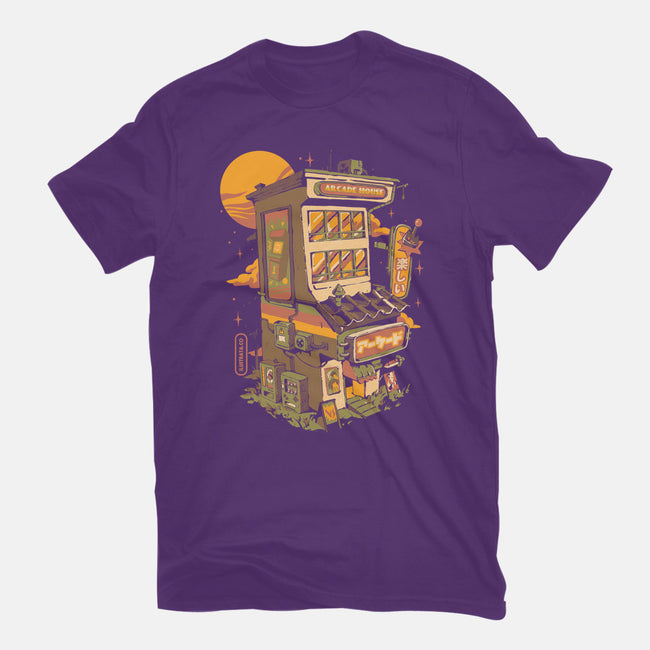 Arcade House-mens long sleeved tee-ilustrata
