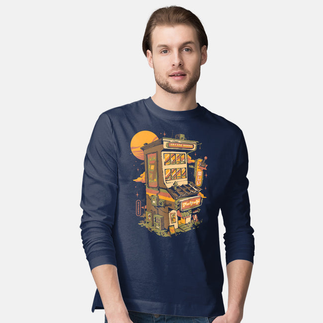 Arcade House-mens long sleeved tee-ilustrata