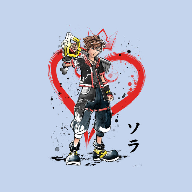 Wielder Of The Keyblade-none polyester shower curtain-DrMonekers