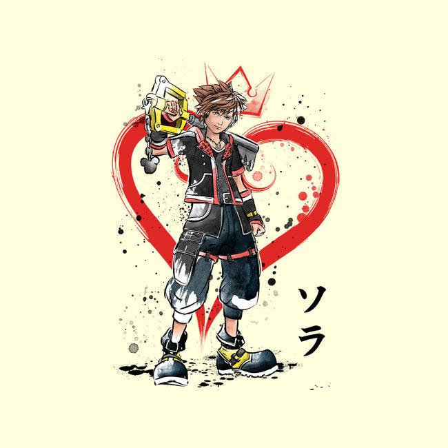 Wielder Of The Keyblade-none polyester shower curtain-DrMonekers