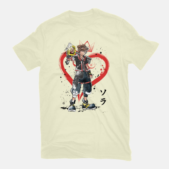 Wielder Of The Keyblade-mens basic tee-DrMonekers