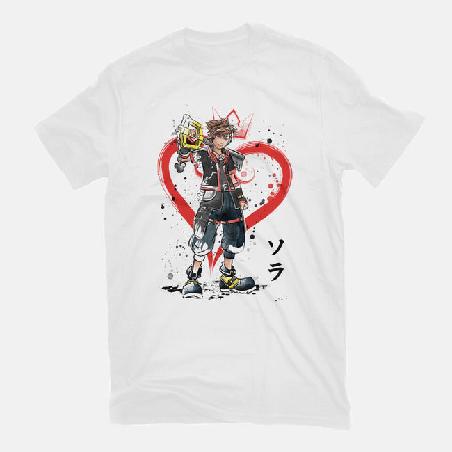 Wielder Of The Keyblade-youth basic tee-DrMonekers