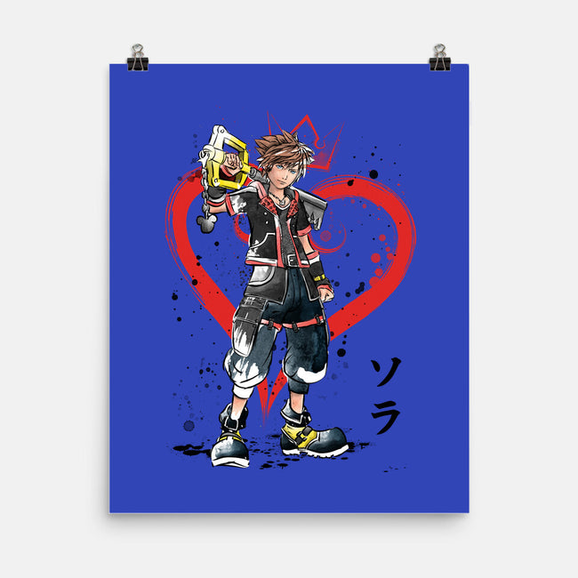 Wielder Of The Keyblade-none matte poster-DrMonekers