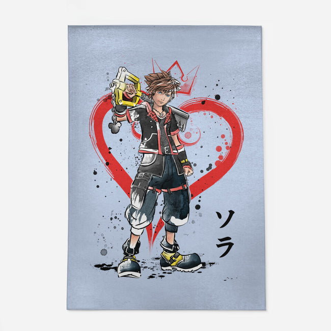 Wielder Of The Keyblade-none outdoor rug-DrMonekers