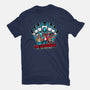 Family Vs. Machines-womens fitted tee-jasesa