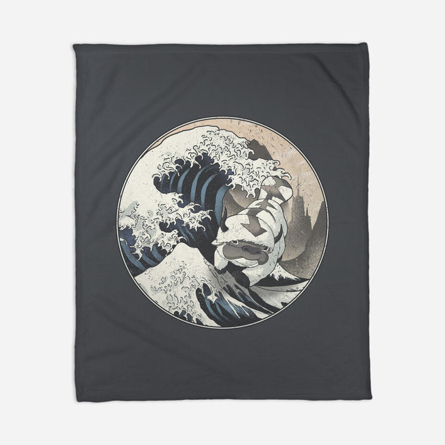 The Great Air Bison-none fleece blanket-fanfreak1