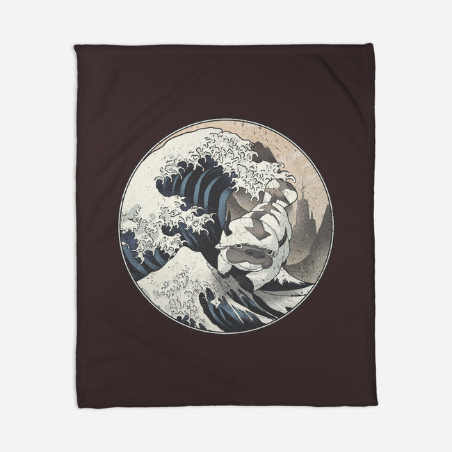 The Great Air Bison-none fleece blanket-fanfreak1