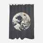 The Great Air Bison-none polyester shower curtain-fanfreak1