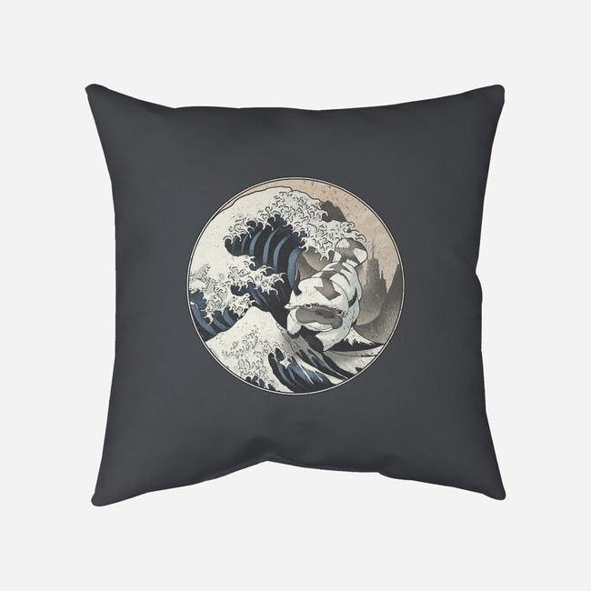 The Great Air Bison-none removable cover w insert throw pillow-fanfreak1