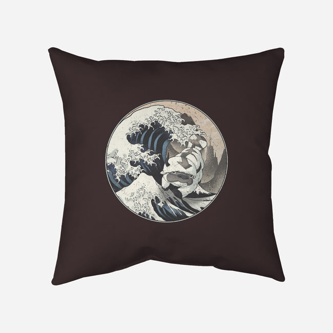 The Great Air Bison-none removable cover w insert throw pillow-fanfreak1