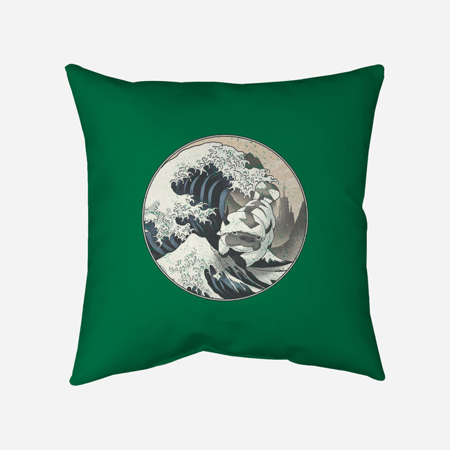 The Great Air Bison-none removable cover w insert throw pillow-fanfreak1