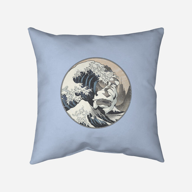 The Great Air Bison-none removable cover throw pillow-fanfreak1