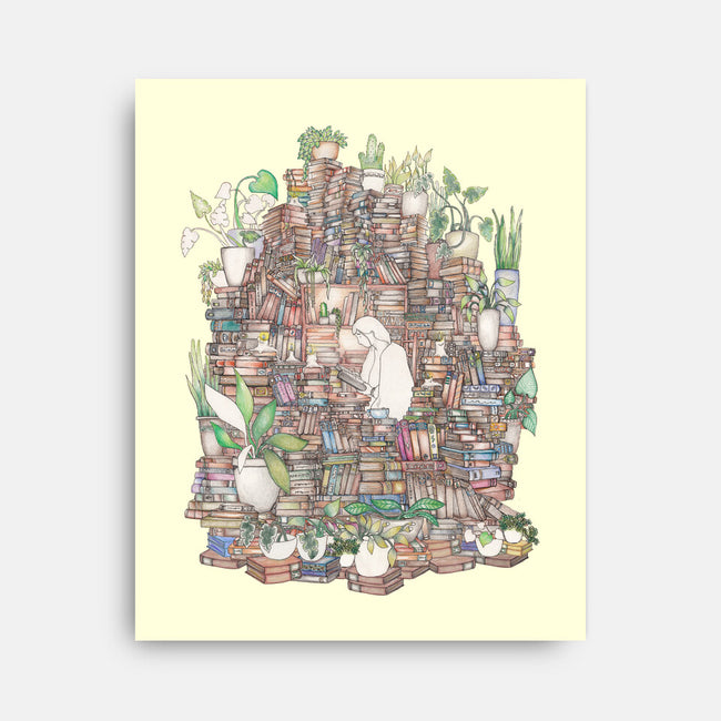 Safe Space-none stretched canvas-Disha Lu