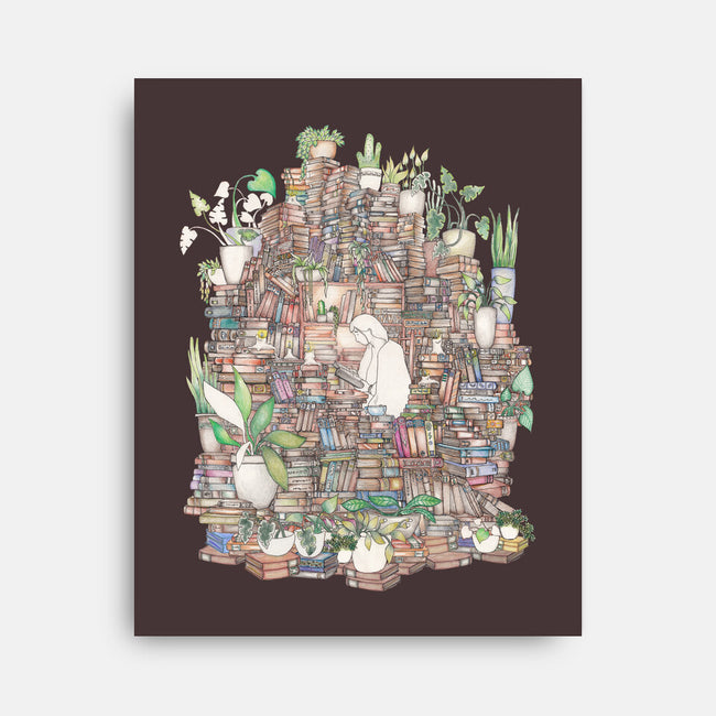 Safe Space-none stretched canvas-Disha Lu