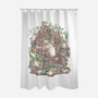 Safe Space-none polyester shower curtain-Disha Lu