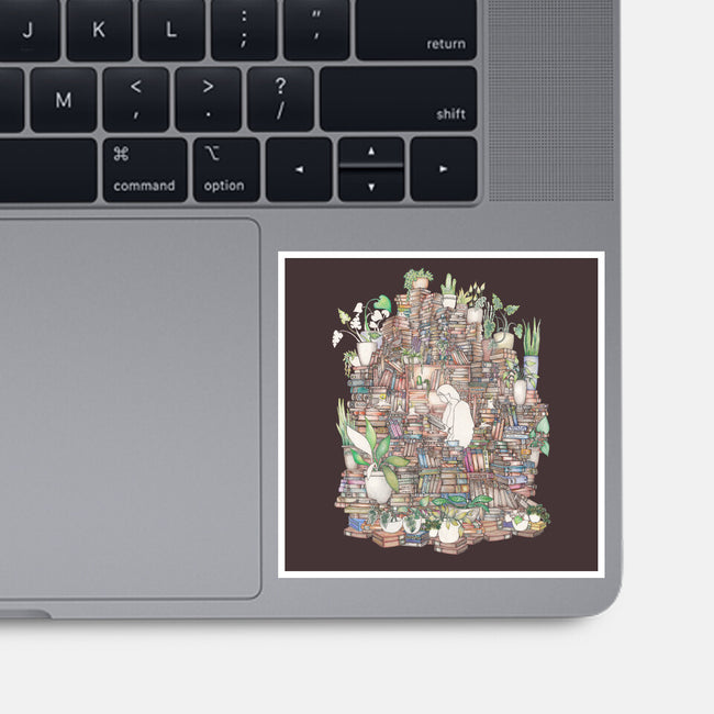 Safe Space-none glossy sticker-Disha Lu