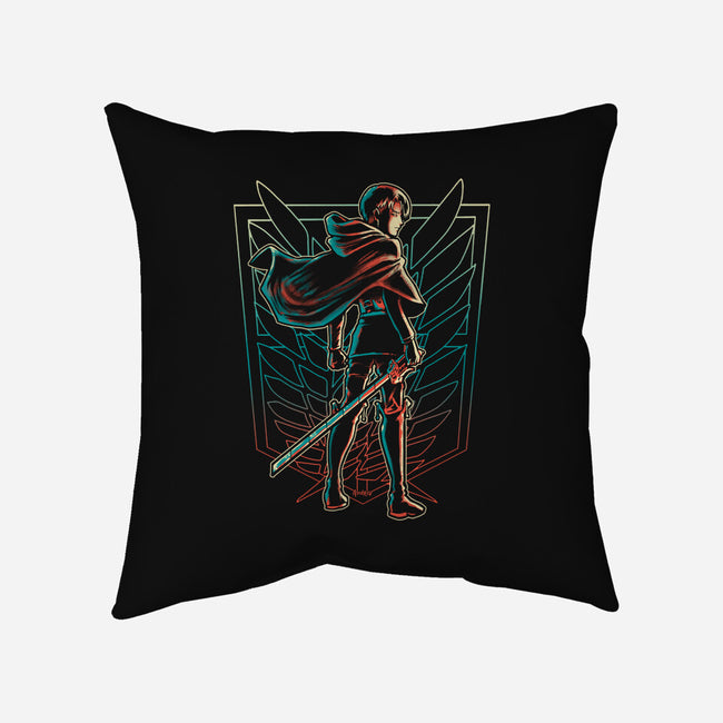 Strongest Soldier-none removable cover w insert throw pillow-Andriu