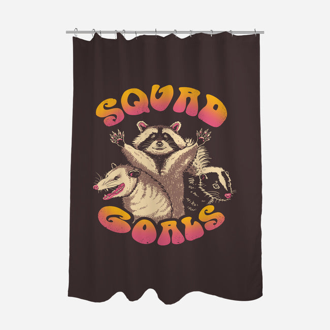 Forbidden Squad-none polyester shower curtain-vp021