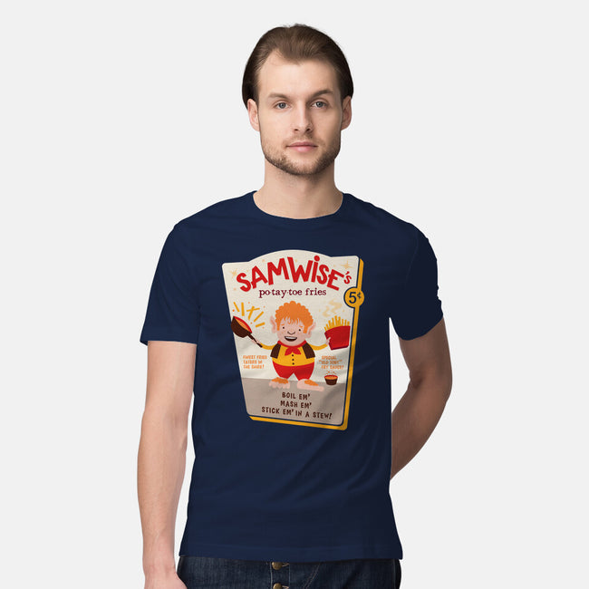 Samwise Fries-mens premium tee-hbdesign