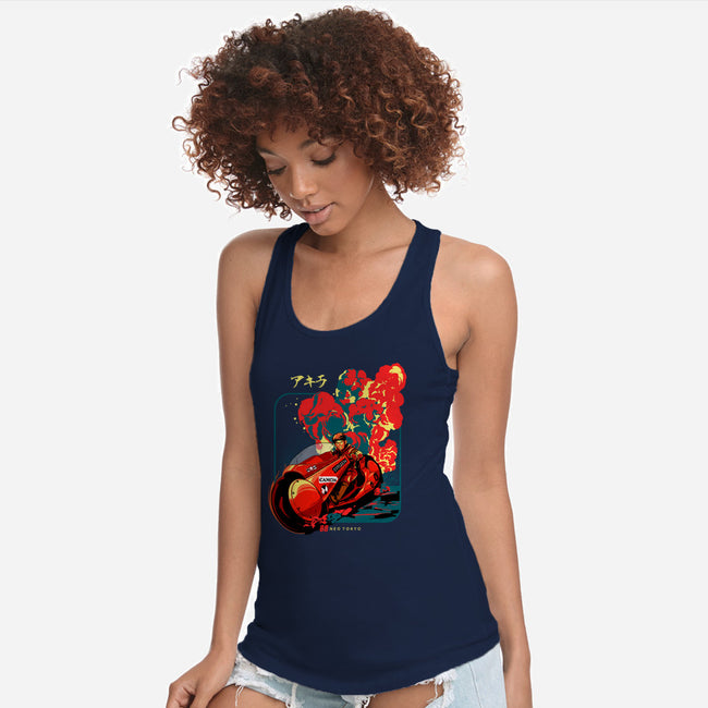 Neo Tokyo War-womens racerback tank-heydale