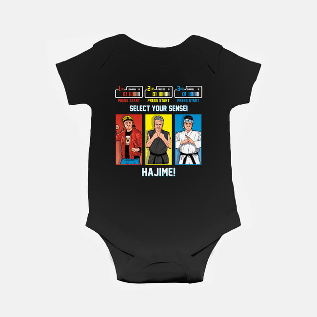 Select Your Sensei-baby basic onesie-Olipop
