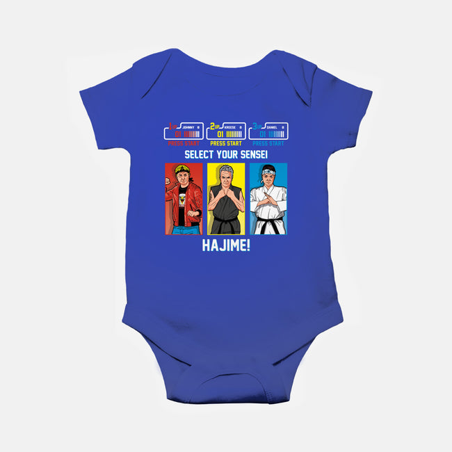 Select Your Sensei-baby basic onesie-Olipop