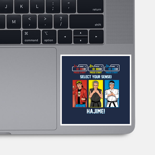 Select Your Sensei-none glossy sticker-Olipop