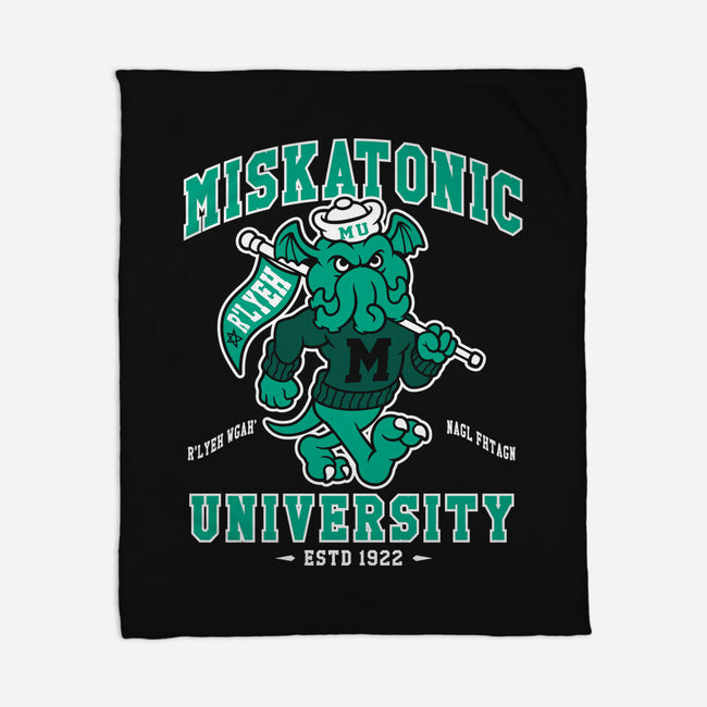 Miskatonic U-none fleece blanket-Nemons