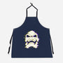 Glitchy Skull-unisex kitchen apron-Skullpy