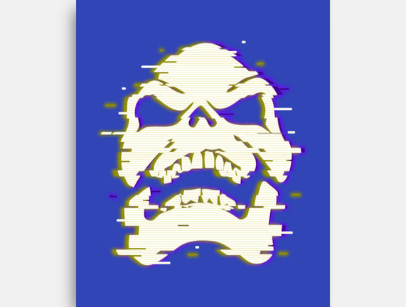 Glitchy Skull