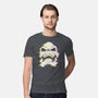 Glitchy Skull-mens premium tee-Skullpy