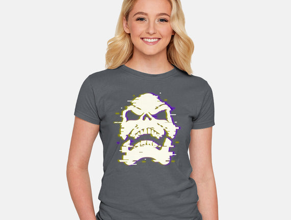 Glitchy Skull
