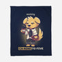 Working Canine To Five-none fleece blanket-TechraNova