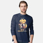 Working Canine To Five-mens long sleeved tee-TechraNova
