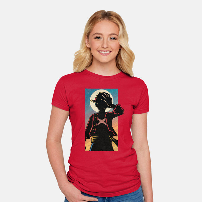 The Pirate-womens fitted tee-danielmorris1993