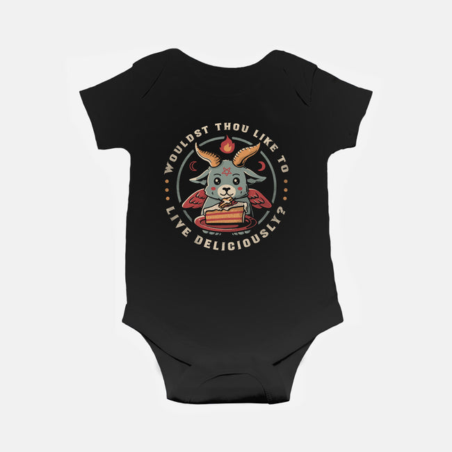 Wouldst Thou-baby basic onesie-tobefonseca