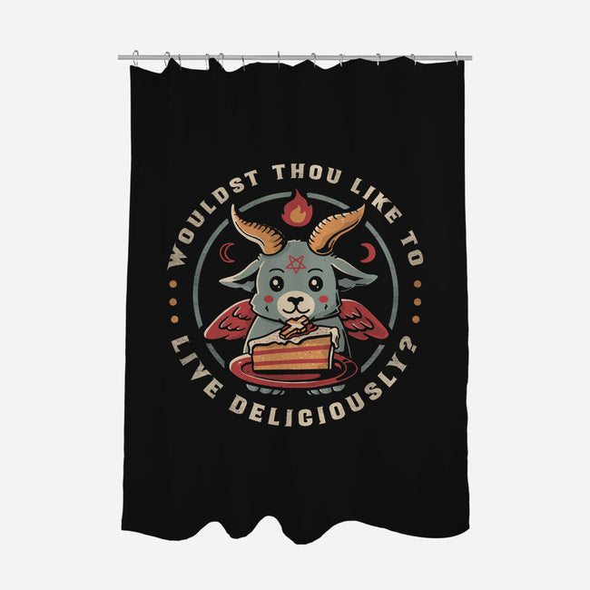 Wouldst Thou-none polyester shower curtain-tobefonseca