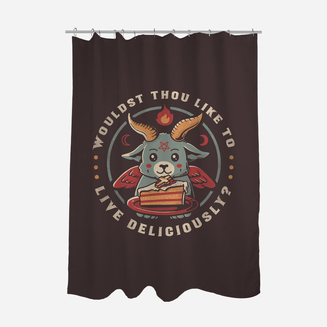 Wouldst Thou-none polyester shower curtain-tobefonseca