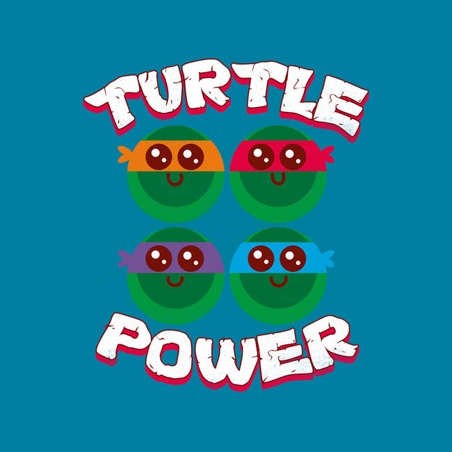 Turtle Power-none removable cover w insert throw pillow-rocketman_art