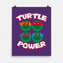 Turtle Power-none matte poster-rocketman_art