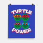 Turtle Power-none matte poster-rocketman_art